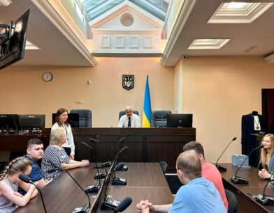 Антикорсуд відвідали студенти юридичного факультету Донецького нацуніверситету